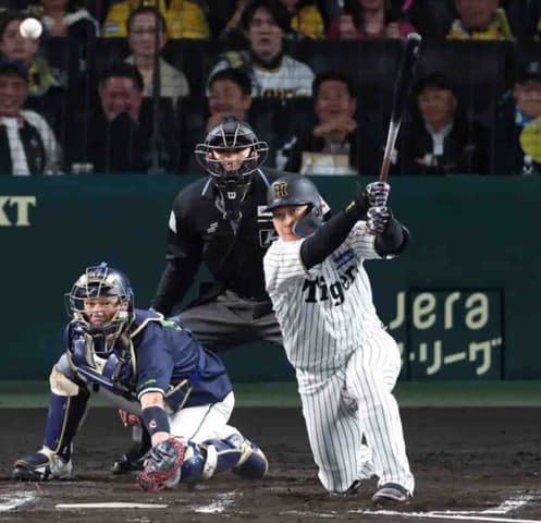 阪神・大山　輝に続いた１４打席ぶり快音　お見事ＯＳ連続タイムリー　追い込まれてからフォーク拾った