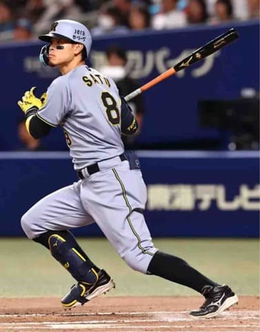 【阪神】佐藤輝明が適時打　再び本塁打＆打点のリーグ単独２冠　「得点につながってよかった」