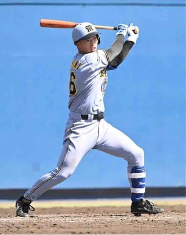 【阪神】百崎蒼生が好調維持、打率ウエスタン２位の.337「早く上に呼んでもらえるように」