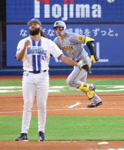 阪神・森下が好相性のジャクソン攻略「最低、外野フライでもいいや、ぐらいで」初回に先制打