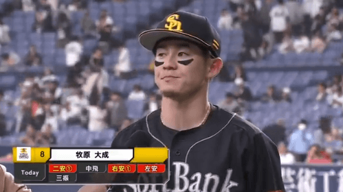 またまた3安打と大活躍な牧原大成　5月のヒロインは3回目！？「レギュラー陣が戻ってきても渡さずに頑張りたい」