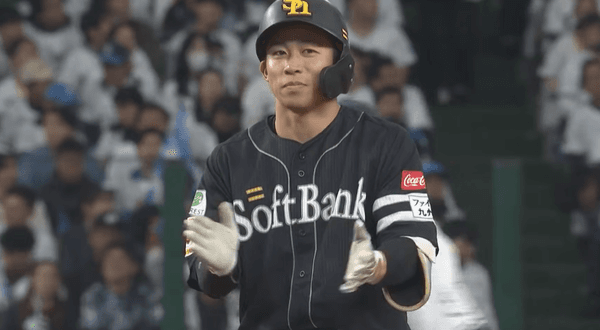 野村勇(99).444(27-12)2本2打点5盗塁OPS1.298