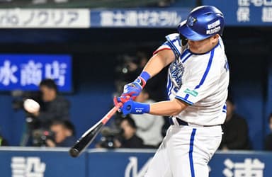 筒香嘉智　 .115(52-6) 1HR 2打点 OPS.399