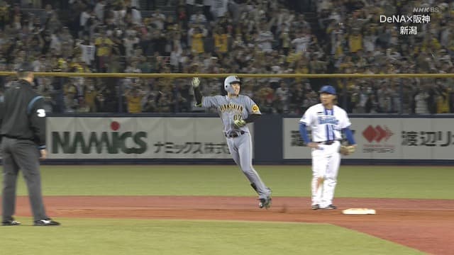 阪神・高寺、完封負け目前の9回2アウトから同点プロ初ホームランｗｗｗｗｗｗｗ