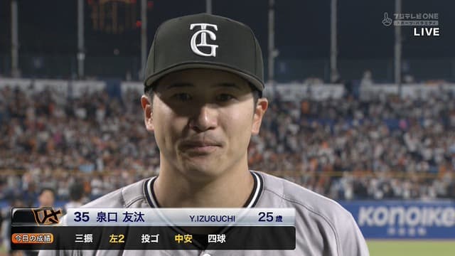 泉口友汰(26) .351 1本 4打点 OPS.888