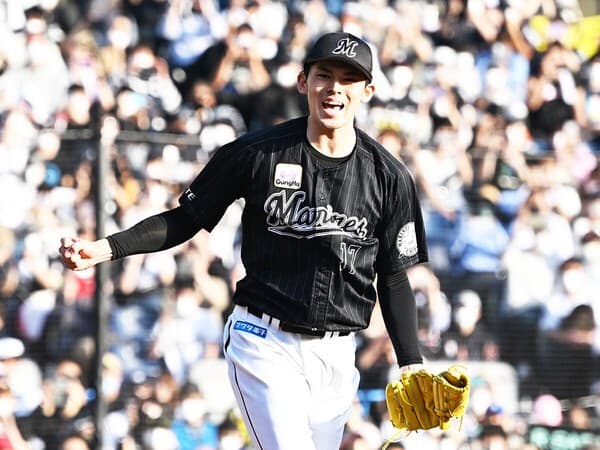 佐々木朗希(完全試合の姿) 平均100マイル、コントロール良い、フォークキレキレ ← こいつどこ行ったんだよ