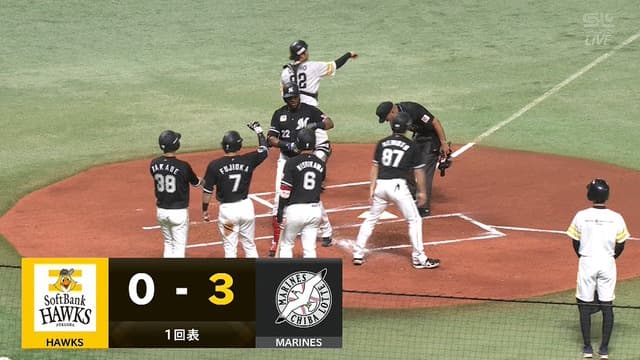 ボロボロのソフトバンク、試合開始5分で逝く…　ポランコにスリーラン被弾