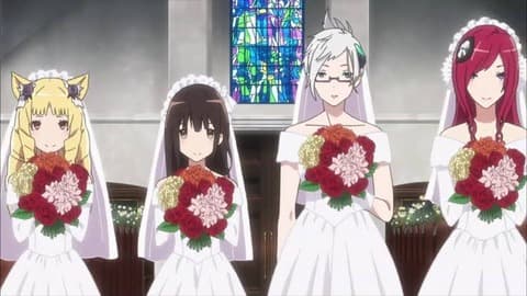 ダブルヒロインからハーレムエンドで終わった作品ってある？