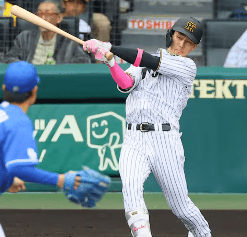 【悲報】阪神・小幡竜平、左下肢の軽度の筋挫傷で登録抹消