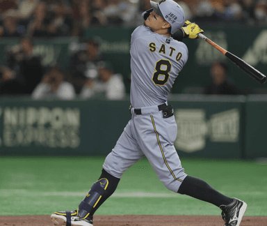 【三冠】佐藤の快進撃が止まらないwwwwww「打撃三冠全部阪神になりそうwwwww」