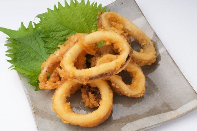 ６０~７０点くらいのイカ料理　←　なにそうぞうした？