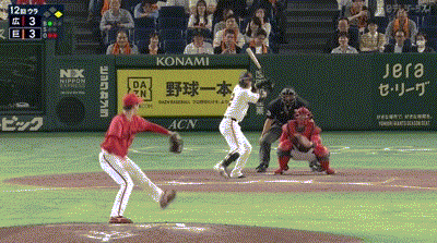 【巨人対広島6回戦】巨人、延長12回2アウト一塁から吉川尚輝がサヨナラタイムリーツーベース！巨人がサヨナラ勝ちで4連勝！広島は６連敗で借金生活＆４位転落
