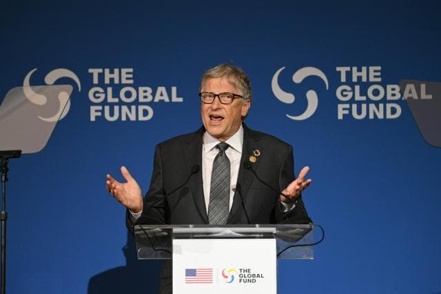 ビル・ゲイツ氏、全財産含む30兆円寄付　途上国支援で45年までに