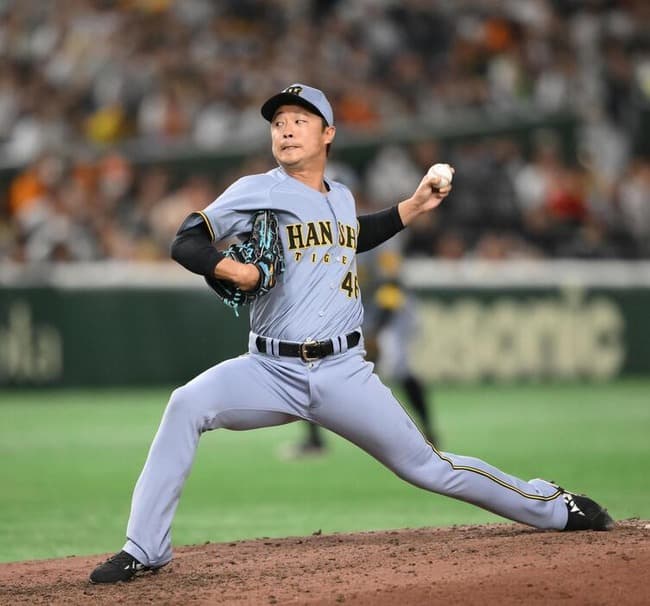 阪神　１５年目の島本が左上肢の張りで出場選手登録抹消　強力ブルペン陣の一角、今季８試合に登板