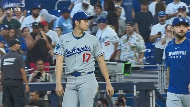 ドジャースが大勝で4カード連続の勝ち越し、大谷翔平3ベースヒットで先制機演出！2打数1安打で打率3割台目前に