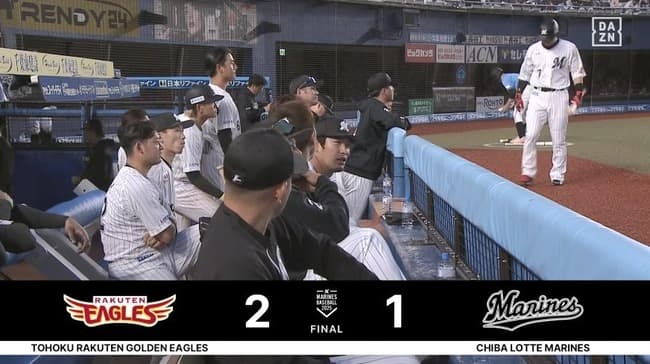 【ロッテ対楽天7回戦】ロッテ、まさかの6連敗　抜け出せぬ泥沼…2日は9回2死からサヨナラ負け、GWいまだ未勝利