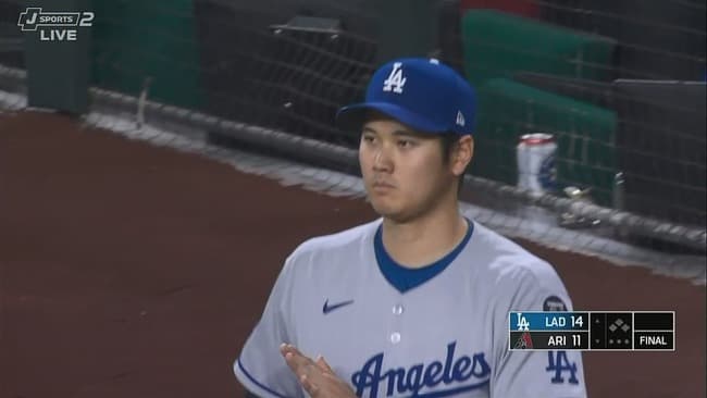 ドジャース、大谷翔平の9回劇的3ランで超乱打戦に勝利！自身は2本のツーベースを含む6打数3安打と爆発