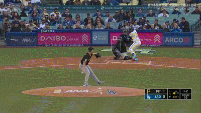 佐々木朗希に援護点！ドジャースが１回裏にテオスカー・ヘルナンデスのタイムリーなどで２点を取り逆転！！！！！！！！！！！！