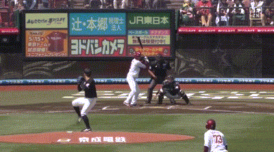 【楽天対ロッテ9回戦】楽天・辰己、ロッテ・小島から今季第１号先制２ランホームラン！！！！！！！！！！！！！！！