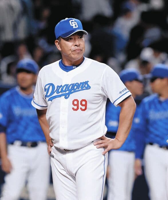 中日・井上監督「龍空の打撃は事を起こせない」