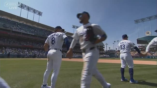 ドジャースが連日の大量２桁得点でマーリンズをスイープ　大谷翔平は第５打席に中越え三塁打