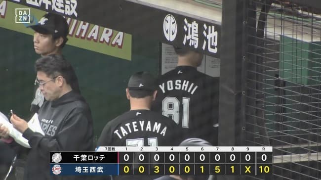 【悲報】千葉ロッテマリーンズさん、とんでもない貧打に陥ってしまう