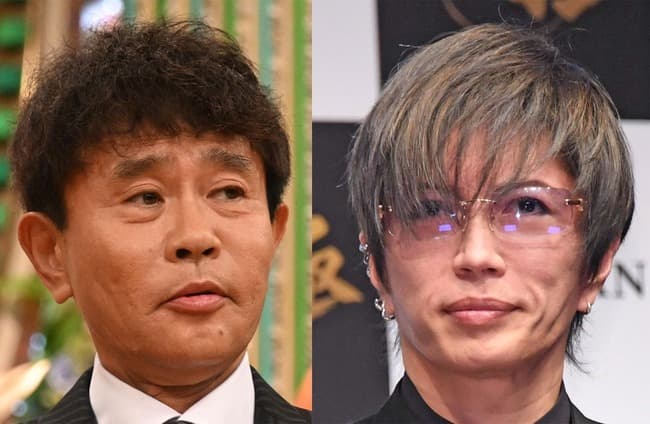 GACKT「浜田雅功さんの復帰は本当に嬉しい！松本人志さんも早く復帰して。お二人は天才」