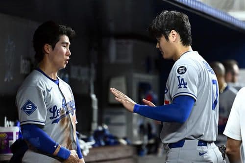 韓国メディア「大谷は自分のホームランよりもキム・ヘソンのヒットと得点がうれしそうだった」