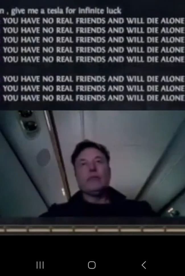 【悲報】イーロン・マスク「ゲーム実況するよ！」→コメントでリンチされ無言になり配信中止