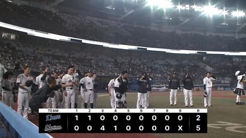 パ・リーグ順位表(4月23日)ロッテ連勝で4位浮上、楽天が4連勝で半月ぶりの貯金