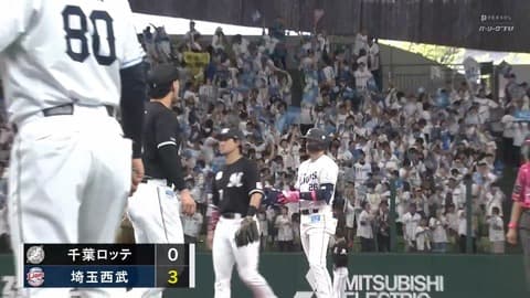 ロッテ、絶望の3点先制許す…今日もネビンに打たれる