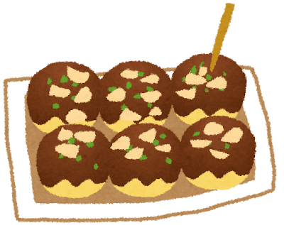 【画像】大阪のたこ焼き100円とか安すぎて草