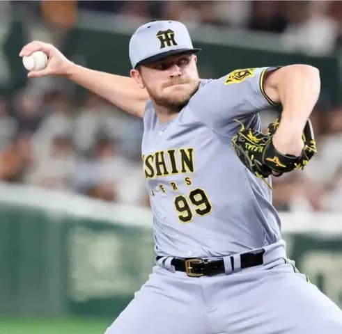 【阪神】ビーズリー第2先発で今季初勝利 日本に愛着、謙虚な助っ人「素晴らしい打線が生んだ流れ」