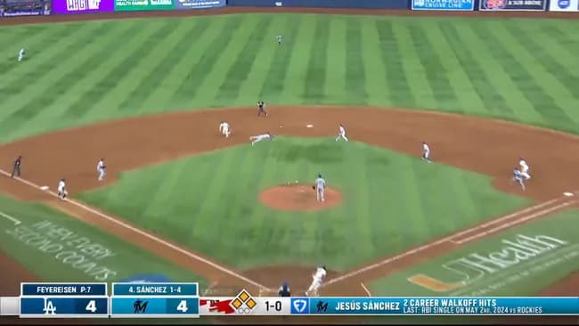 ドジャース内野5人作戦失敗でサヨナラ負けwwwwwwwwwwwwwwwwwww