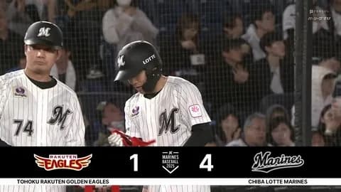 友杉、タイムリー3ベースきたぁぁぁ!!今季初打点&初マルチ安打を記録!!