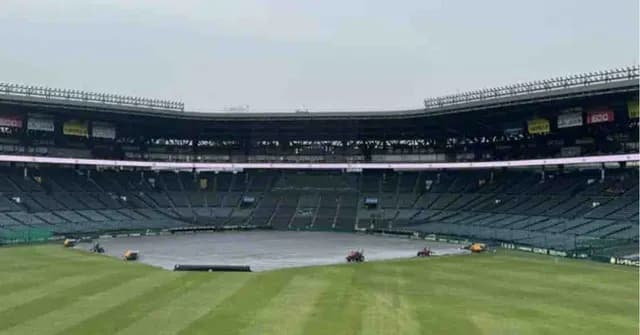 阪神-中日(甲子園)は雨天中止 阪神は村上、中日は高橋宏が先発予定も