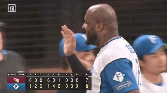 【日本ハム対楽天7回戦】日本ハムが8-7で楽天に逆転勝利し3連勝!単独首位浮上!万波9号逆転満塁弾含む2発&6打点!田中正義ヒヤリ8S目!楽天は3連敗で単独5位転落