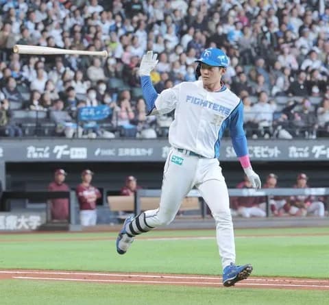 【日本ハム】絶好調・石井一成が今季1号「お母さん、いつもありがとう」