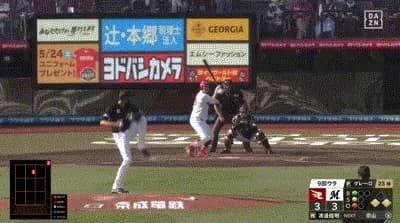 【楽天対ロッテ9回戦】楽天・渡邊佳明、9回1アウト一三塁からサヨナラ犠牲フライ!楽天がロッテにサヨナラ勝ちし連敗4でストップ!!!!!!!!!!