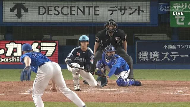 ヤクルト・岩田、魂のバット引き死球wwww