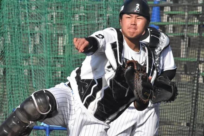 ロッテ松川虎生(4年目) 1軍 出場なし 2軍 20試合 .200 0 1 ops.527