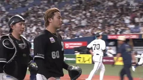 横山、初先発で5回無失点の好投!まさか田嶋に投げ勝つとは