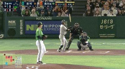 【巨人対ヤクルト11回戦】巨人・吉川尚輝、ヤクルト・吉村から第2号先制ソロホームラン!!!!!!!!!!!!!!!