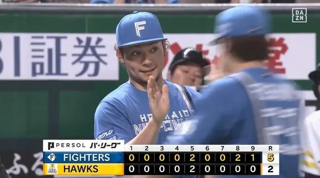 【ソフトバンク対日本ハム9回戦】日本ハムが5-2でソフトバンクに勝利し貯金7!八回にスクイズなどで2点を勝ち越し!伊藤がトップタイ6勝目!ソフトバンクは借金生活逆戻り