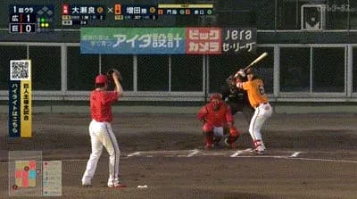 【巨人対広島11回戦】巨人・増田陸、広島・大瀬良から第3号同点先頭打者ホームラン!!!!!!!!!!!
