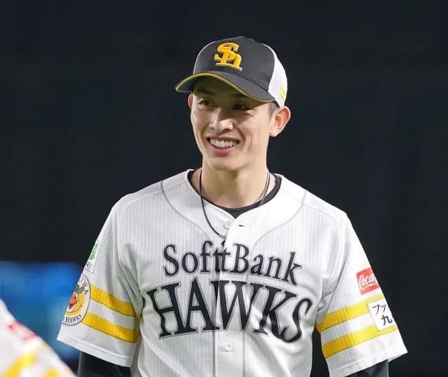 SB周東佑京 .330 1本 15打点 8盗塁 OPS.837