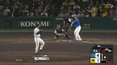 【阪神対DeNA11回戦】DeNA、9回表1アウト三塁から山本祐大の犠牲フライでリードを4点に広げる!!!!!!!
