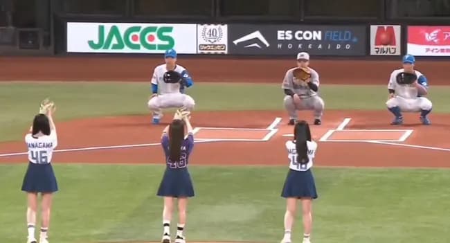 【動画】今日の乃木坂46の始球式ワロタwwwwwwwwwwwwwww