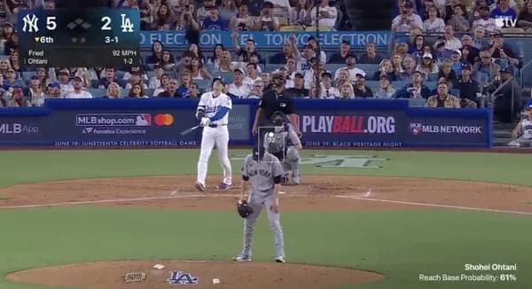 大谷翔平、ヤンキース戦本日2本目22号ホームランwwwwwww