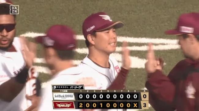 【楽天対ソフトバンク12回戦】楽天が3-0でソフトバンクに勝利!交流戦前ラスト試合を完封勝利締め!フランコが先制打!藤井が8回途中5安打無失点!ソフトバンクは勝率5割逆戻り